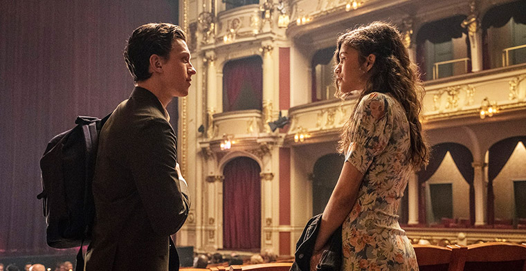 Tom Holland and Zendaya star in Spiderman Far From Home